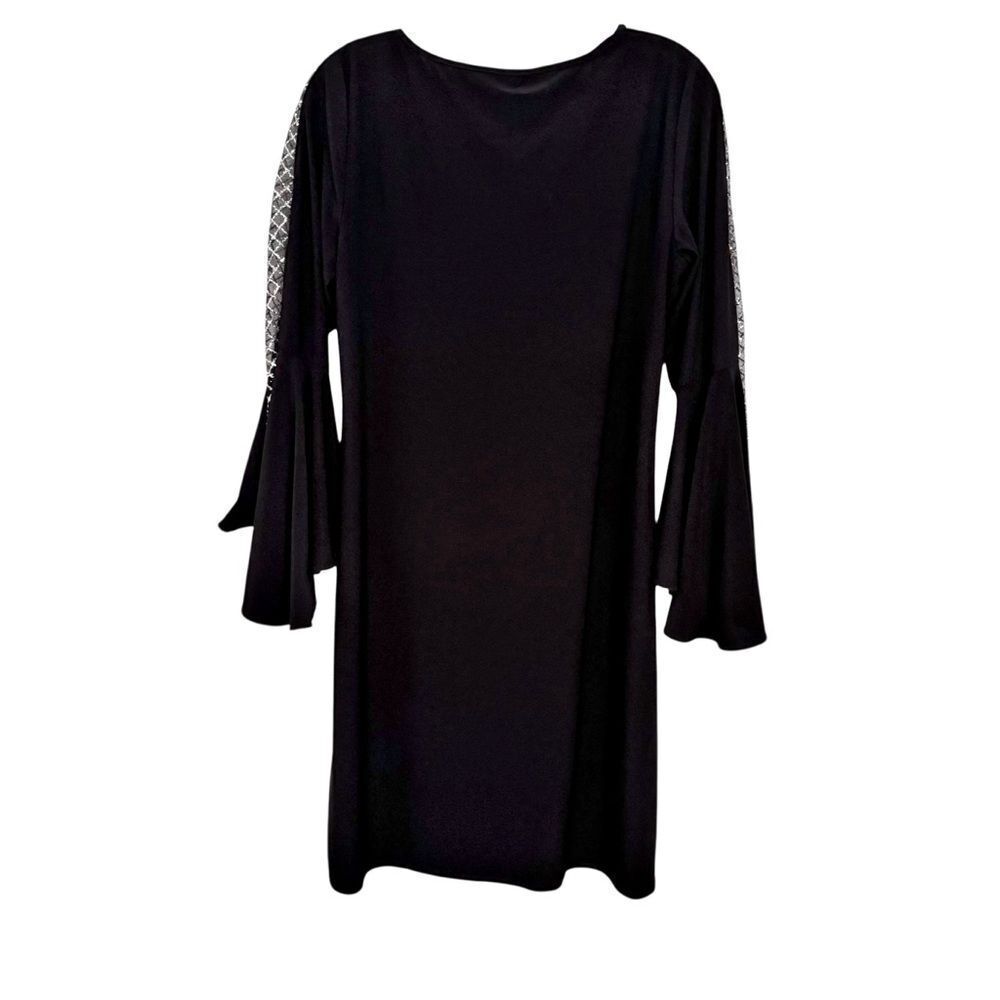 MSK Bell Sleeves Black Dress - Picture 3 of 9